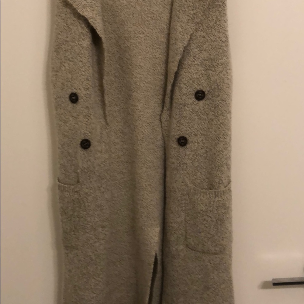 No sleeve cover up cardigan - Picture 2 of 7